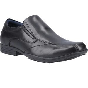 POD Childrens/Kids Dundee Leather Shoes / Black